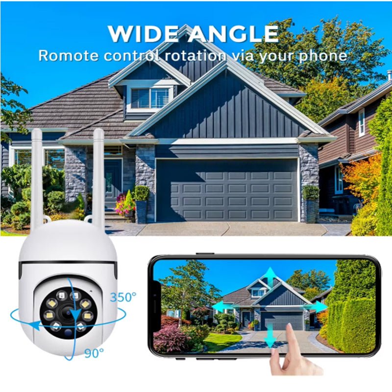 1080P WiFi Home Security CCTV Camera With Night Vision 2.4GHz 2.4G Surveillance Camera 1080P WiFi Home Security CCTV Camera With Night Vision 2.4GHz Indoor PTZ WiFi Camera - KEMATÉ