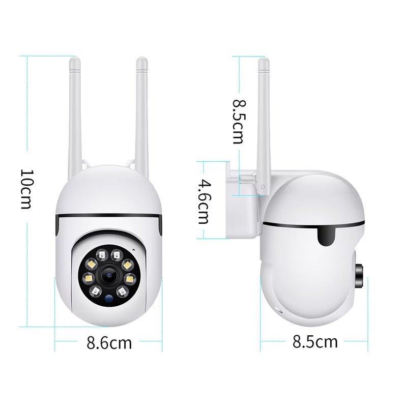 1080P WiFi Home Security CCTV Camera With Night Vision 2.4GHz 2.4G Surveillance Camera 1080P WiFi Home Security CCTV Camera With Night Vision 2.4GHz Indoor PTZ WiFi Camera - KEMATÉ