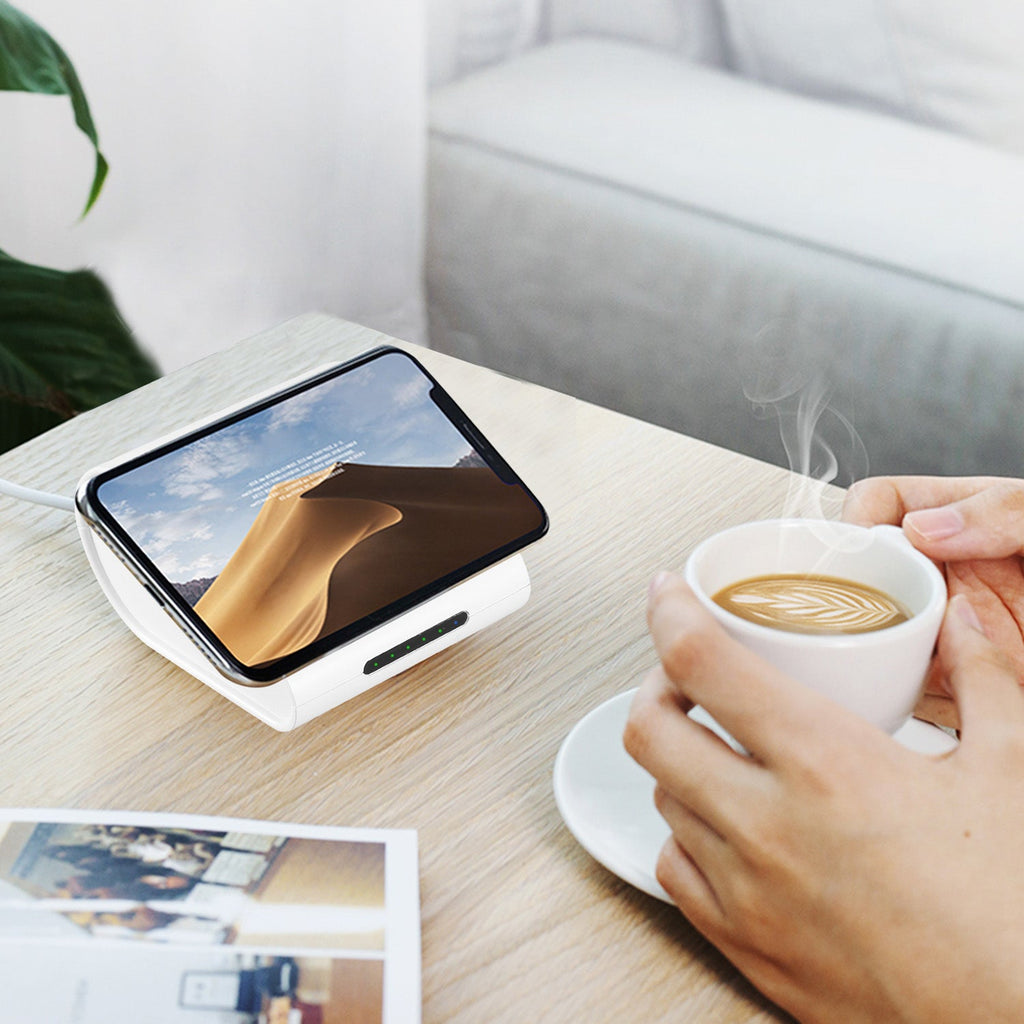 1Pc 10400mAh Qi Wireless Charging Power Bank For IOS Phone XS MAX XR Galaxy S10 S9 Note 9 - KEMATÉ