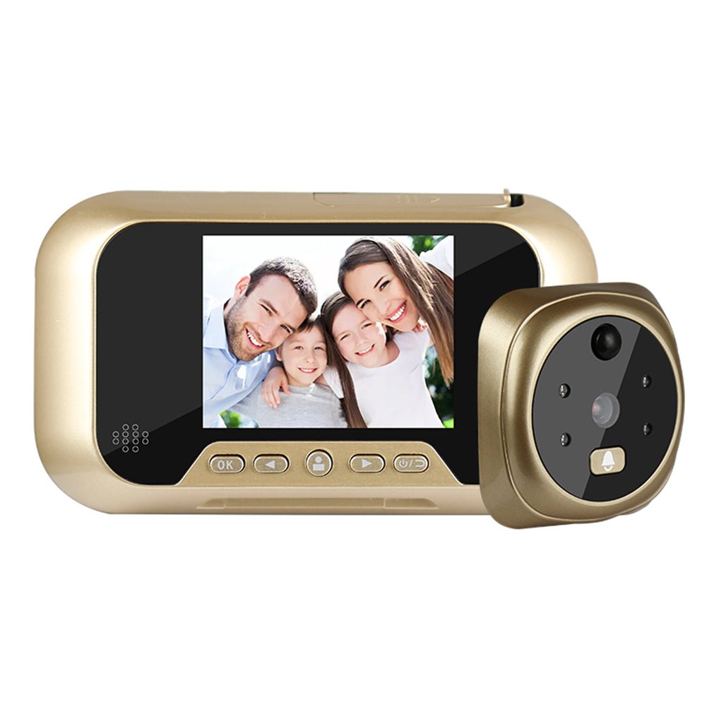 2.8 Inch Infrared Night Vision Camera Video Intelligent Electronic Peephole Visual Peephole Doorbell - KEMATÉ