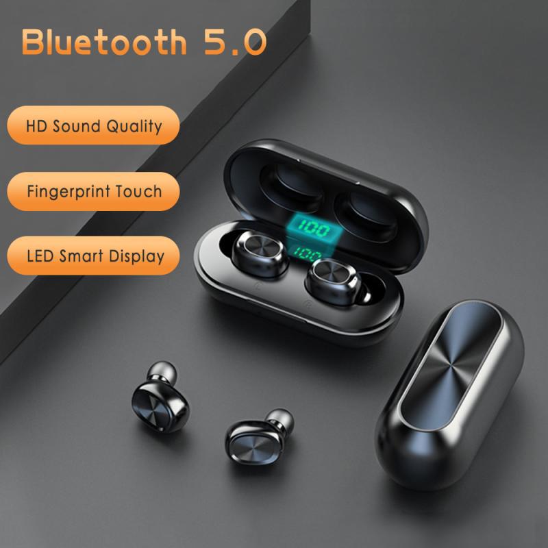 B5 Bluetooth Headset Binaural Digital Display Stereo Bluetooth Headset TWS5.0 Bluetooth Headset 239 Bluetooth Headset - KEMATÉ