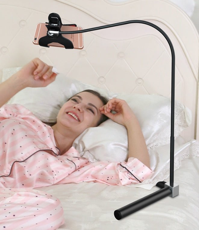 Bed with mobile phone bracket live artifact lazy watch TV bedside mobile phone holder universal folder overhead support shelf - KEMATÉ