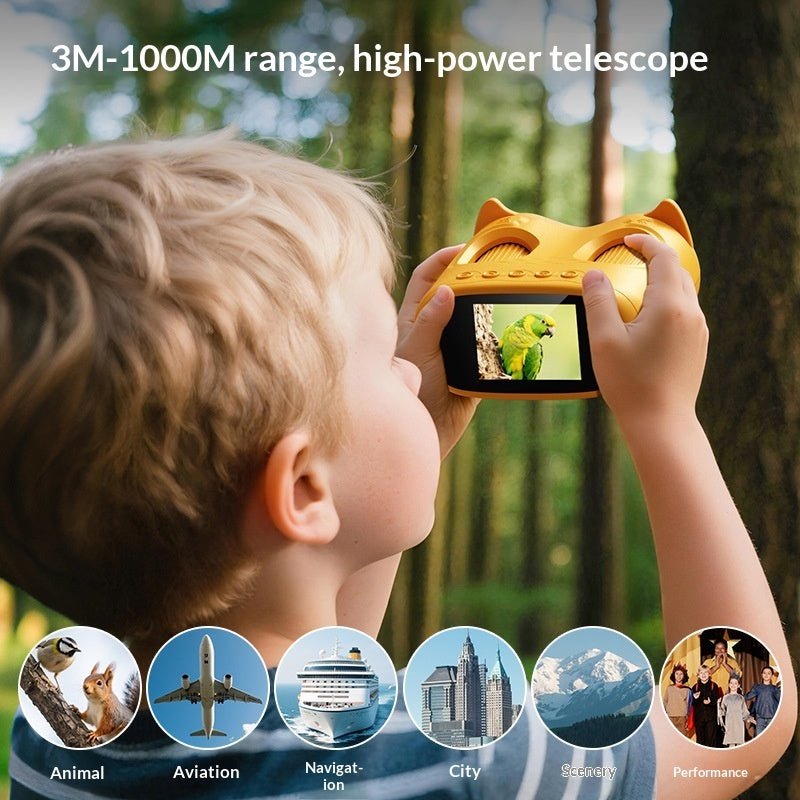 Binocular Childrens Telescope Digital Microscope - KEMATÉ