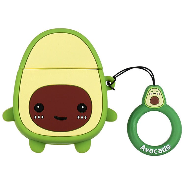 Cartoon Retro Gramophone Wireless Bluetooth Headset Silicone Case - KEMATÉ