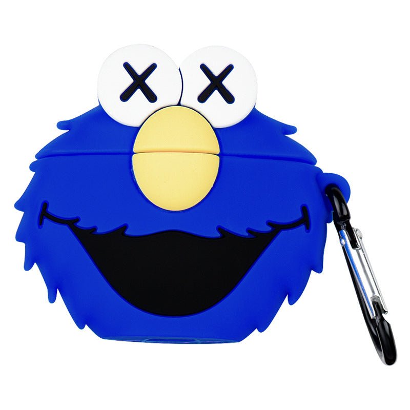 Cartoon Retro Gramophone Wireless Bluetooth Headset Silicone Case - KEMATÉ