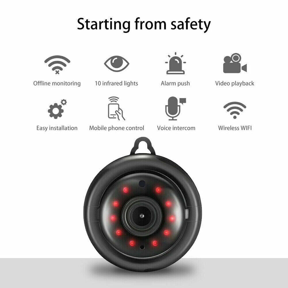 CCTV Camera WiFi 1080P Wireless IR Indoor Outdoor Security Night Vision Home CAM - KEMATÉ