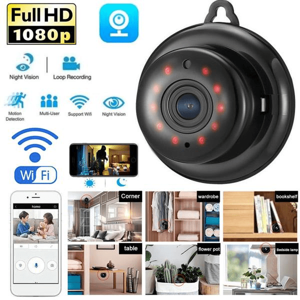 CCTV Camera WiFi 1080P Wireless IR Indoor Outdoor Security Night Vision Home CAM - KEMATÉ