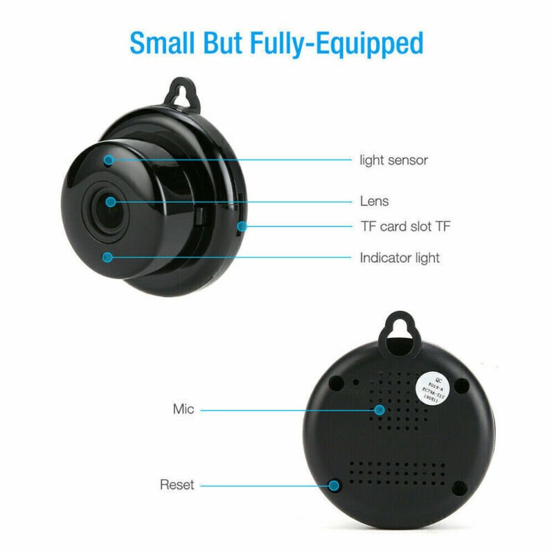 CCTV Camera WiFi 1080P Wireless IR Indoor Outdoor Security Night Vision Home CAM - KEMATÉ