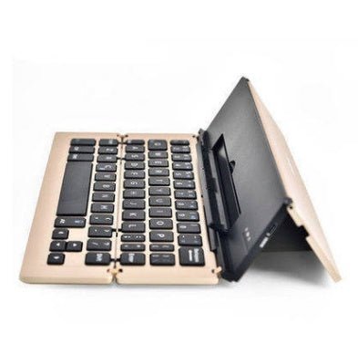 Compatible with Apple, Compatible with Apple , Universel Sclim En Aluminium Pliable Sans Fil Bluetooth Clavier Pour IOS Windows Android Tablette Ou SmartPhone Pour iPad Samsung - KEMATÉ