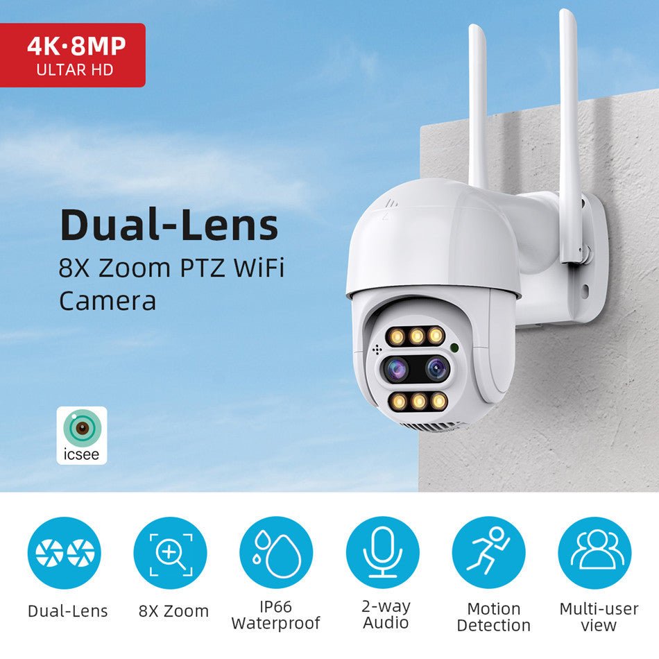 Fashion Outdoor Network Security Camera - KEMATÉ