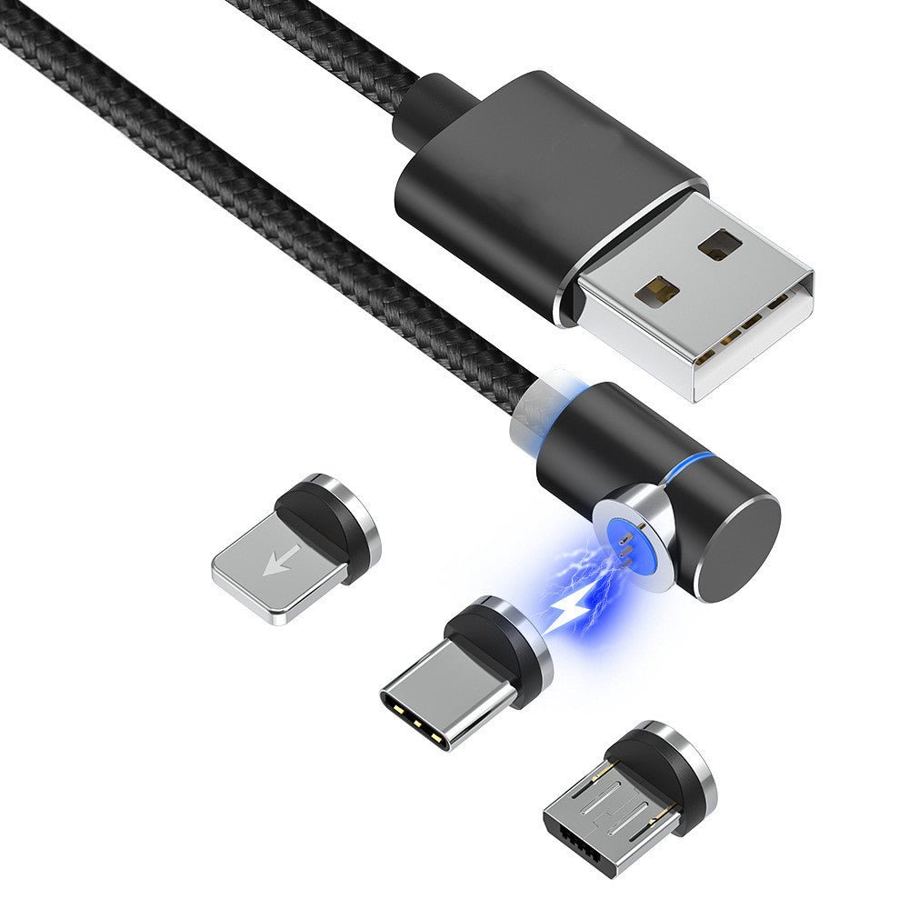 Magnetic Cable LED Magnet Charger Cable USB Cable & USB Type-C USB C - KEMATÉ