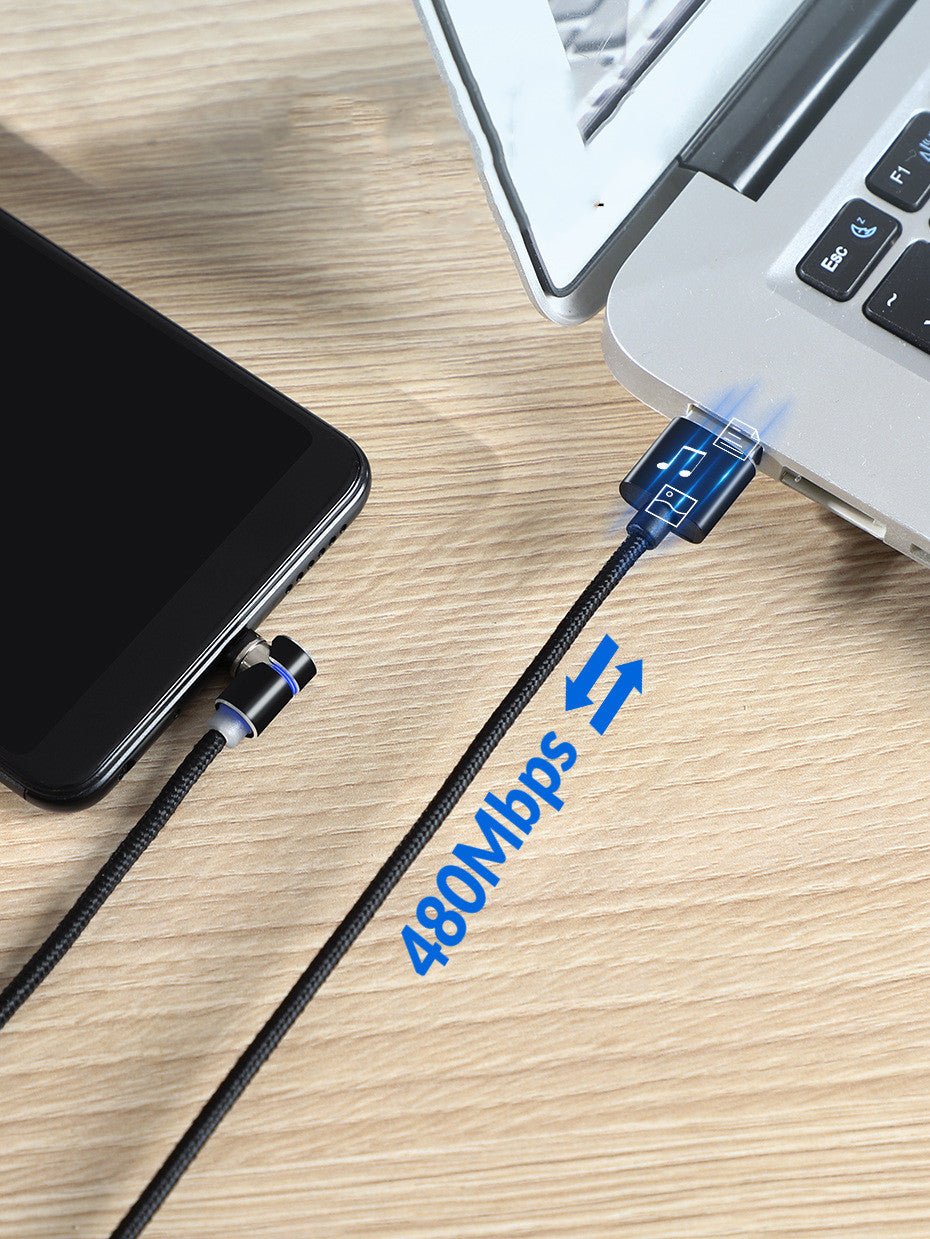 Magnetic Cable LED Magnet Charger Cable USB Cable & USB Type-C USB C - KEMATÉ