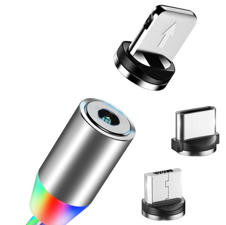 Magnetic Cable LED Magnet Charger Cable USB Cable & USB Type-C USB C - KEMATÉ