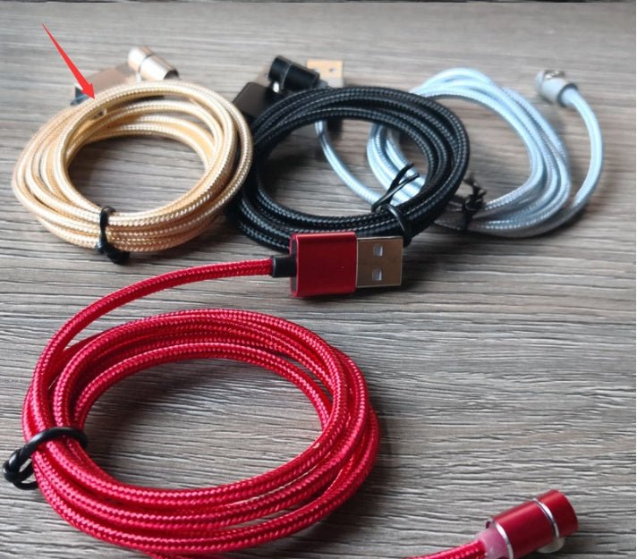 Magnetic Cable LED Magnet Charger Cable USB Cable & USB Type-C USB C - KEMATÉ