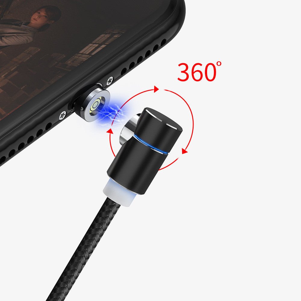 Magnetic Cable LED Magnet Charger Cable USB Cable & USB Type-C USB C - KEMATÉ