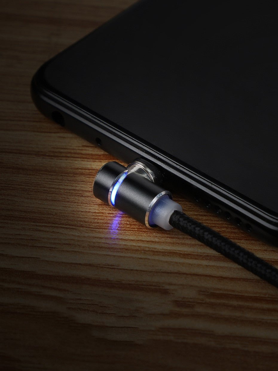 Magnetic Cable LED Magnet Charger Cable USB Cable & USB Type-C USB C - KEMATÉ