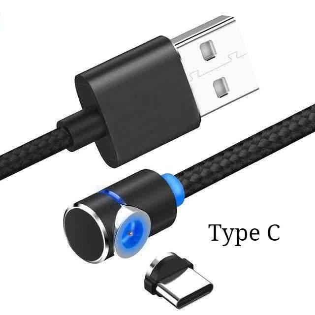 Magnetic Cable LED Magnet Charger Cable USB Cable & USB Type-C USB C - KEMATÉ