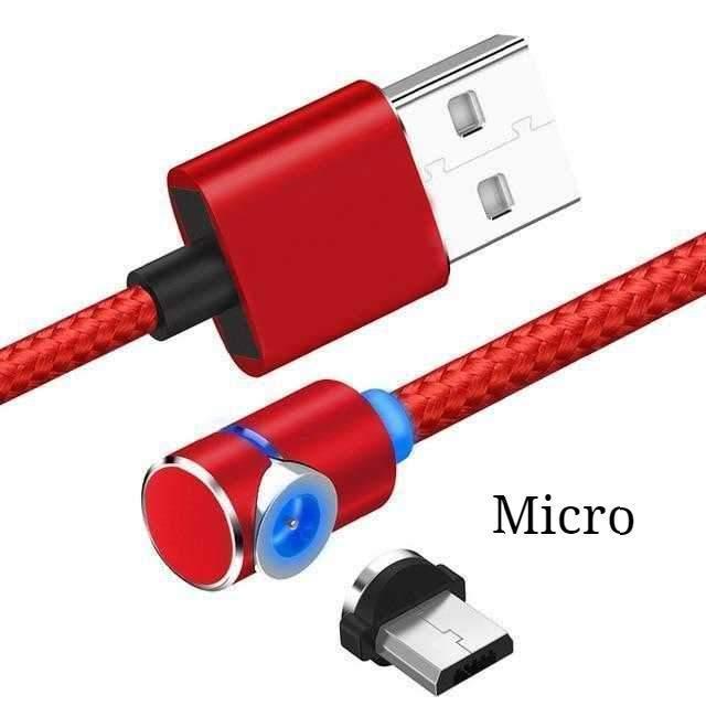 Magnetic Cable LED Magnet Charger Cable USB Cable & USB Type-C USB C - KEMATÉ