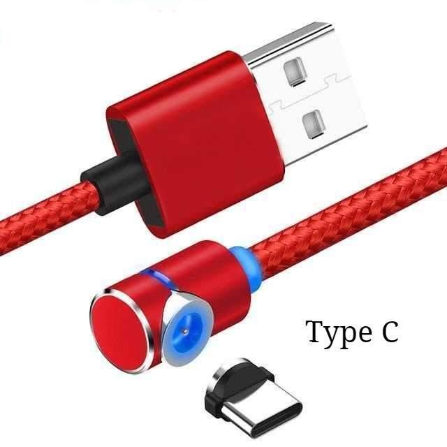 Magnetic Cable LED Magnet Charger Cable USB Cable & USB Type-C USB C - KEMATÉ