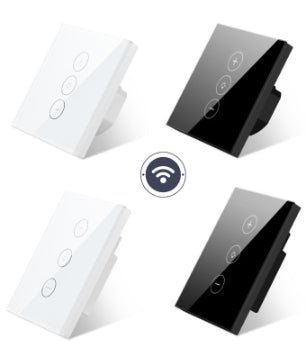 Manufacturers Supply Smart Dimmer 120 Type Wifi Touch Alexa Stepless Dimming Remote Control - KEMATÉ