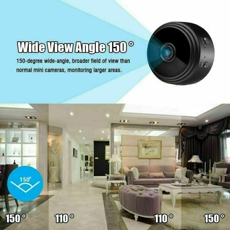 Mini Hidden Spy Camera Wireless Wifi IP Home Security 1080P HD DVR Night Vision - KEMATÉ