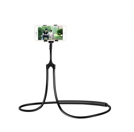 Net red mobile phone lazy desktop live broadcast bracket bed lengthened Multi-functional simple folding watch TV bracket - KEMATÉ