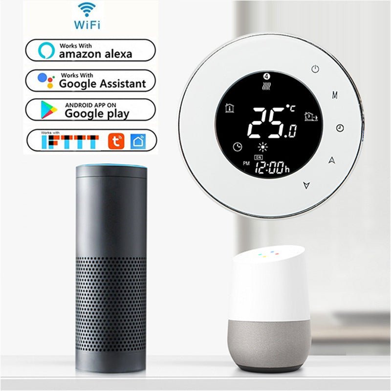 Programmable digital display thermostat - KEMATÉ
