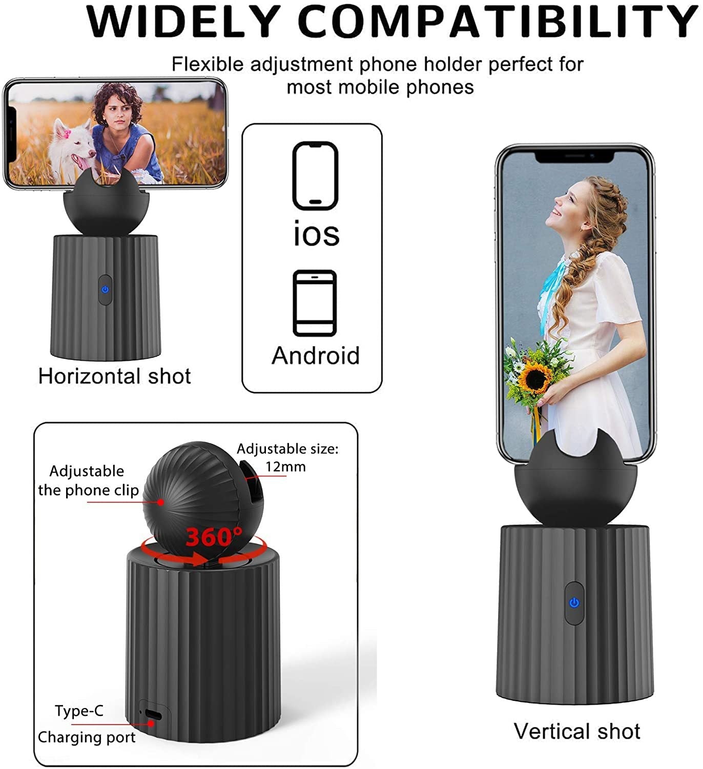Rechargeable Smart Portable Selfie Stick - KEMATÉ
