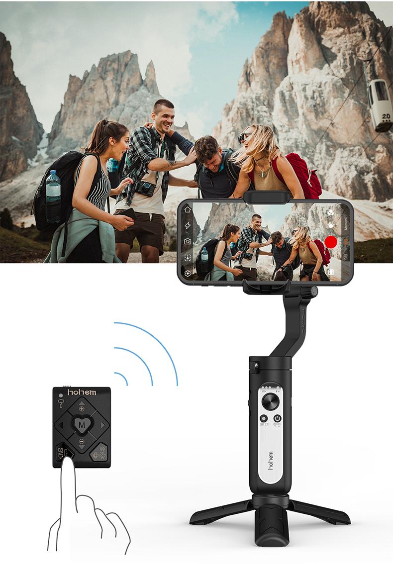 Smart Anti-shake Selfie Stick Stabilizer - KEMATÉ