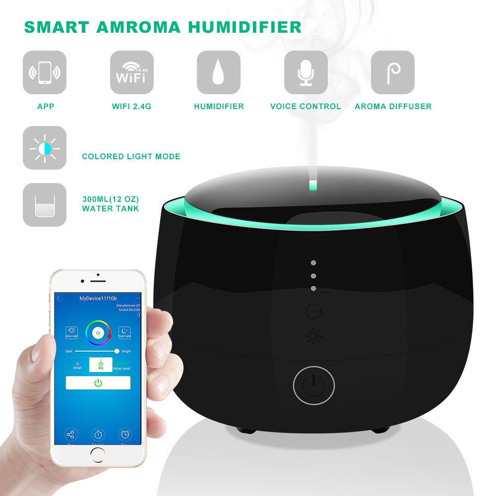 Smart home aromatherapy humidifier - KEMATÉ
