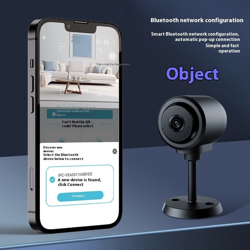 Smart Wireless WiFi Home Security Surveillance Camera - KEMATÉ