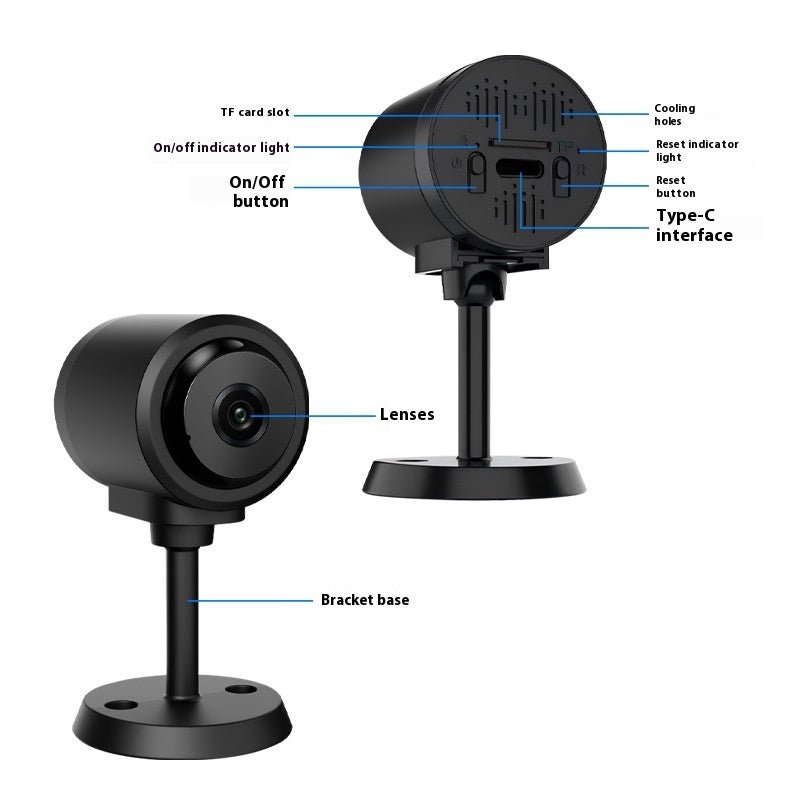 Smart Wireless WiFi Home Security Surveillance Camera - KEMATÉ