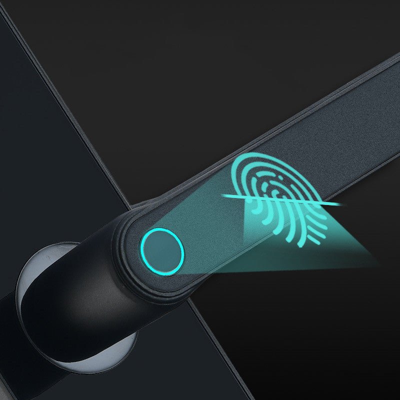 Surveillance Camera Fingerprint Lock Graffiti Home Password Lock Mobile Phone Video Anti-theft Door Electronic Lock - KEMATÉ