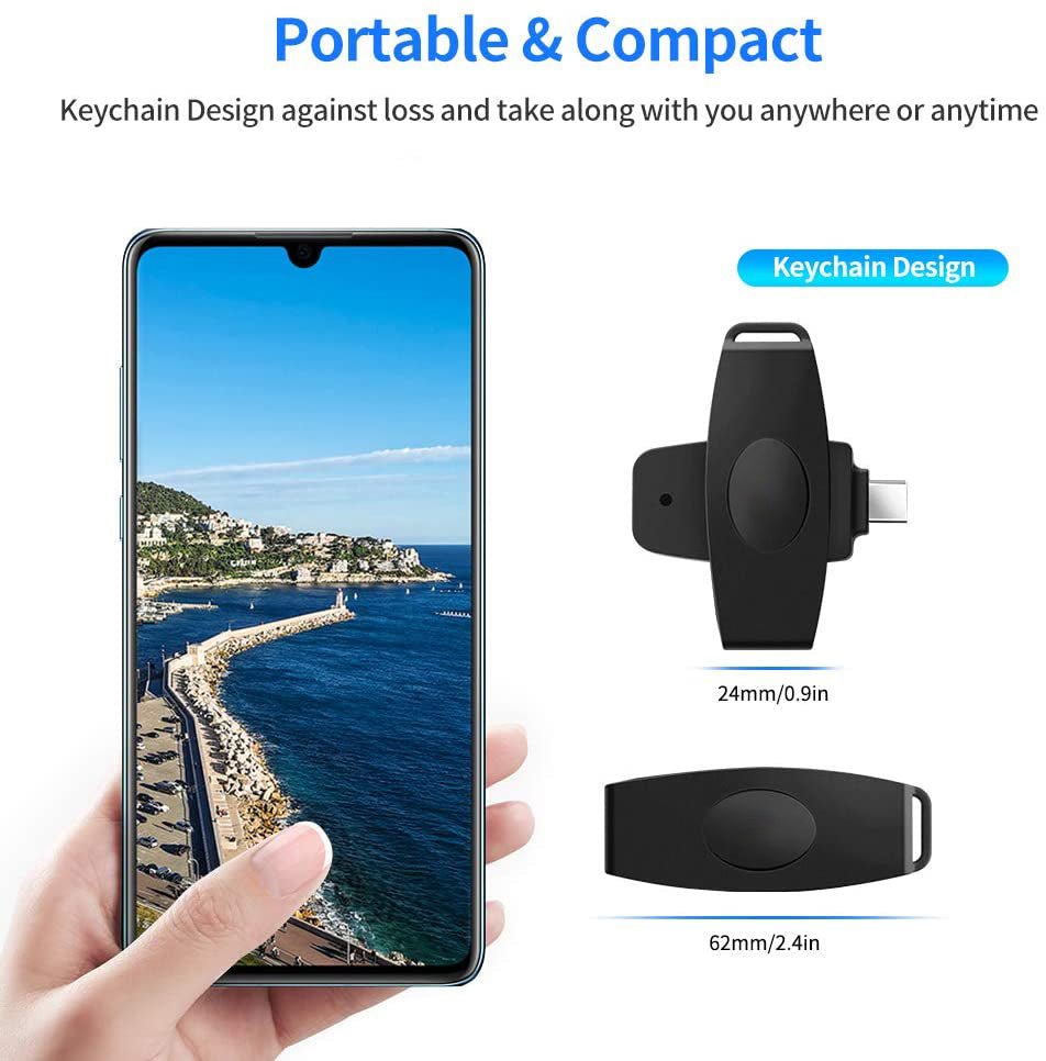 USB Type C Universal Smart Card Reader - KEMATÉ