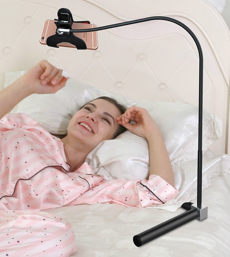 Watch TV bedside phone holder universal clip overshoot support frame - KEMATÉ