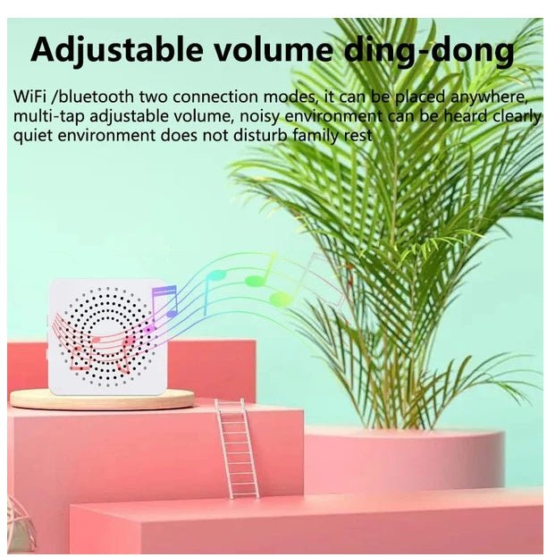 Wireless Security WiFi Smart Doorbell Intercom Video Camera Bell Chime Door Ring - KEMATÉ